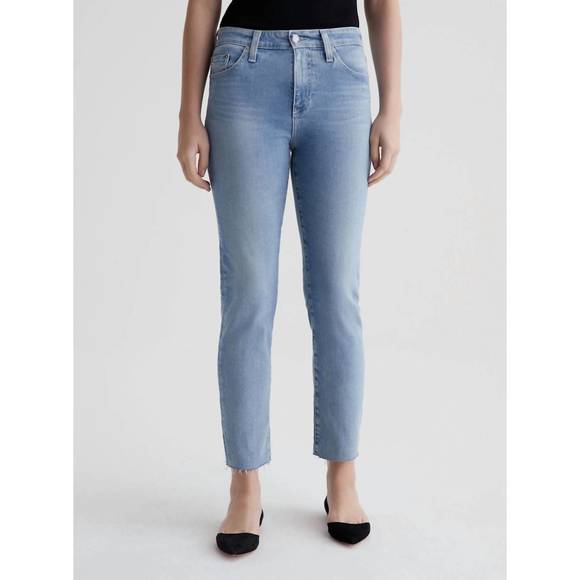 NEW AG JEANS mari crop jeans in 24 years looking glass - Picture 1 of 5
